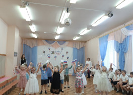 Торжественное открытие Года защитника Отечества.
