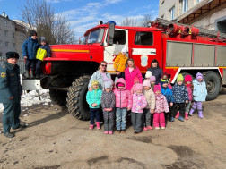 Экскурсия в пожарную часть.